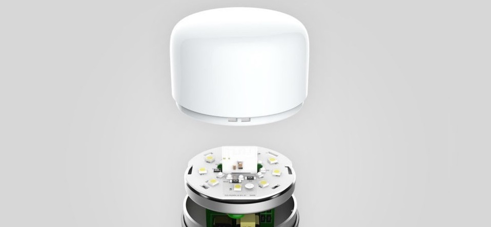 Yeelight LED Smart Colorful Wi-Fi Bulb  электрозащита